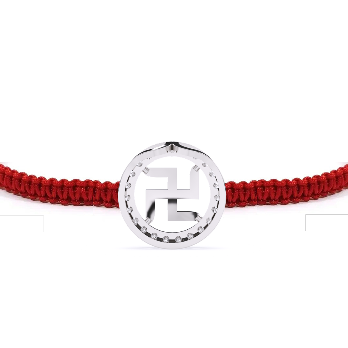 Traditional Meets Trendy – Swastik Rakhi With Positive Energy Of Lab Diamond